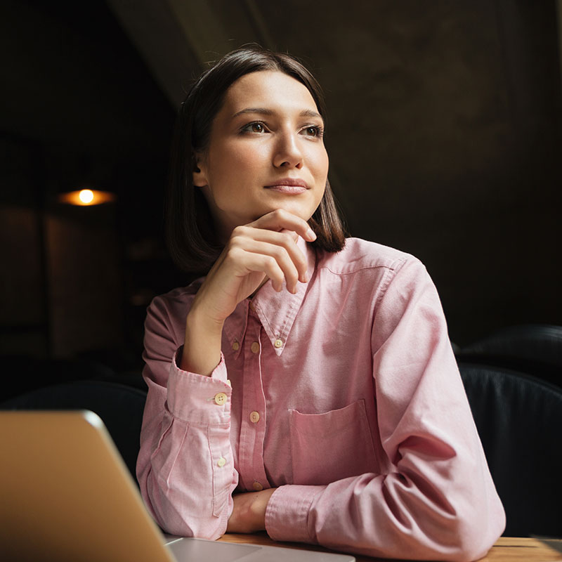 Professional considering how AI agent orchestration works across business systems
